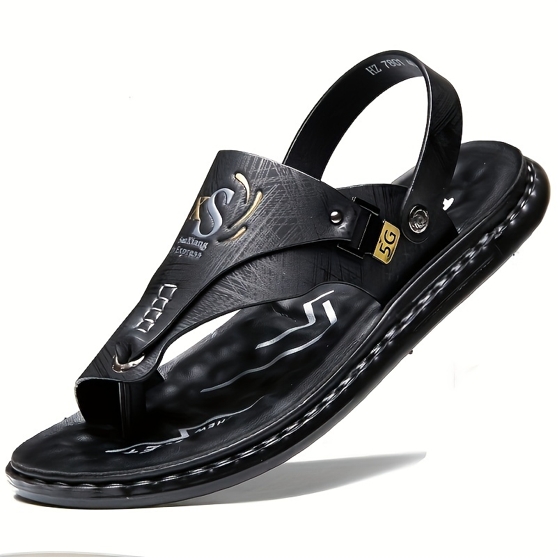 mens bunion corrector flip flops quick drying comfy thong sandals for indoor outdoor summer details 7
